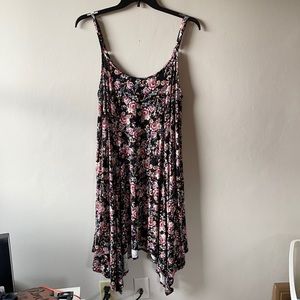 Torrid super soft floral trapeze dress